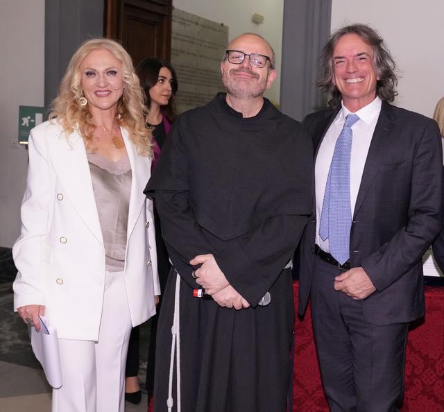 Un momento della cerimonia