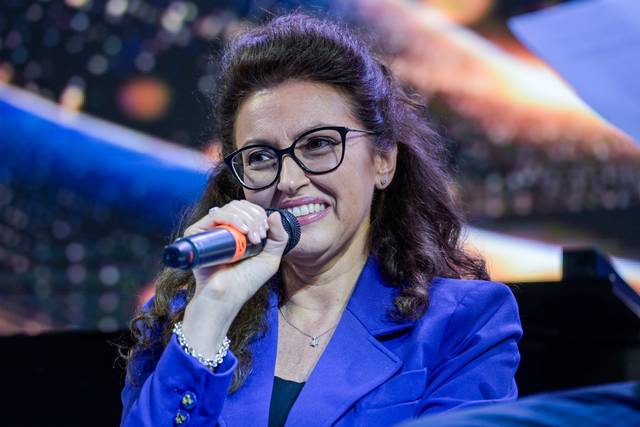Un intervento dal palco